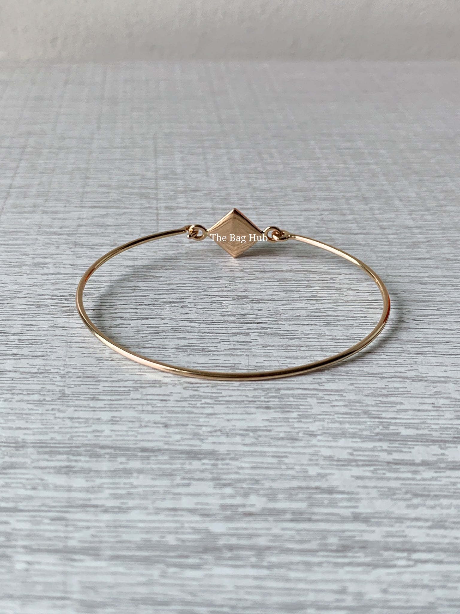 Hermes 18K Rose Gold Collier de Chien Rock Bracelet-4