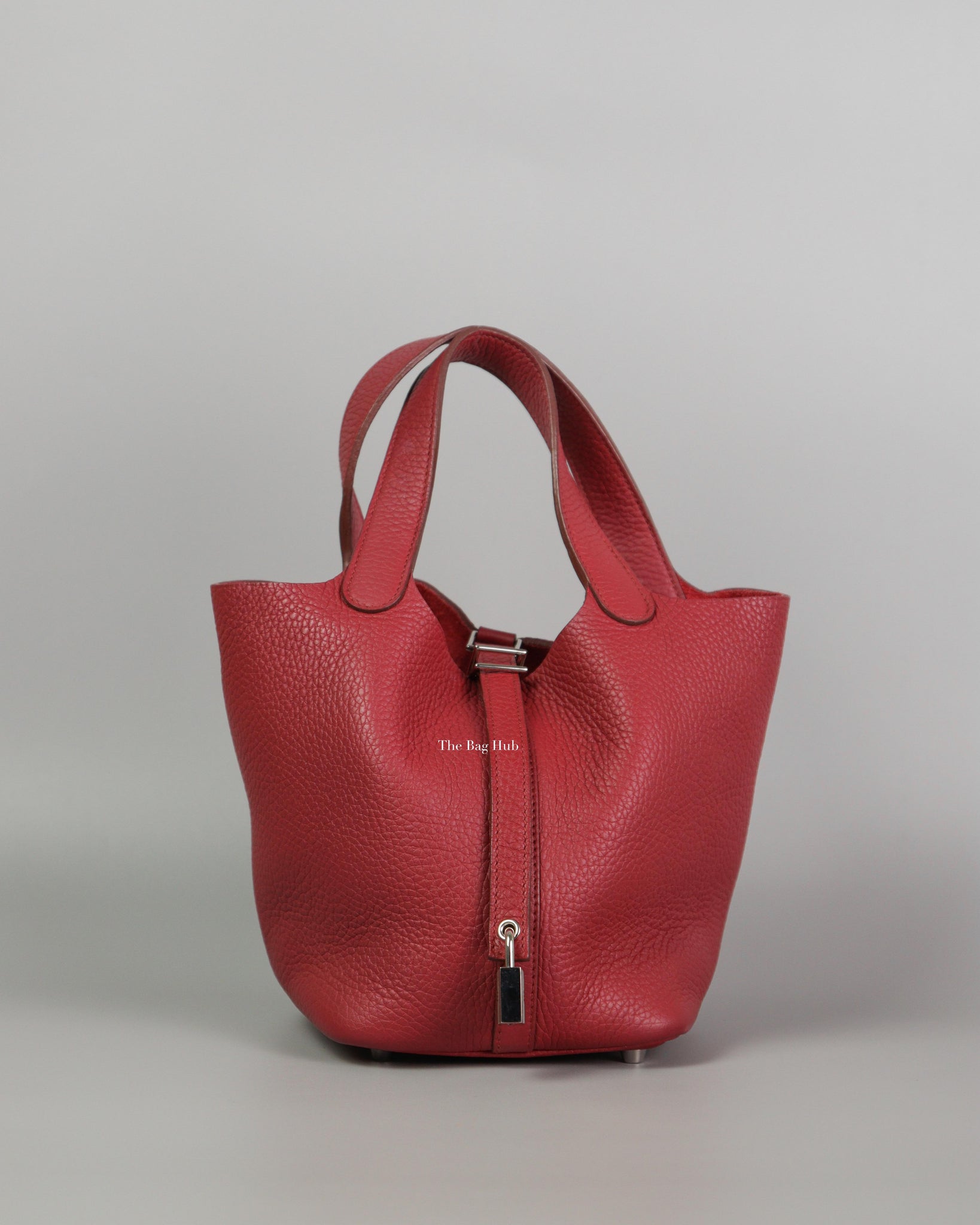 Hermes Picotin 18 in Rouge Grenat Clemence Leather PHW – Brands Lover