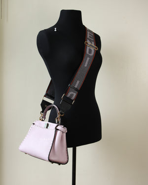 Fendi Anemone Mini Selleria Peekaboo Bag with Free Strap You-12