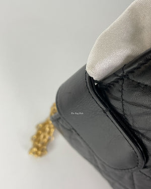 Chanel Black Reissue 2.55 Phone Holder with Chain - 16