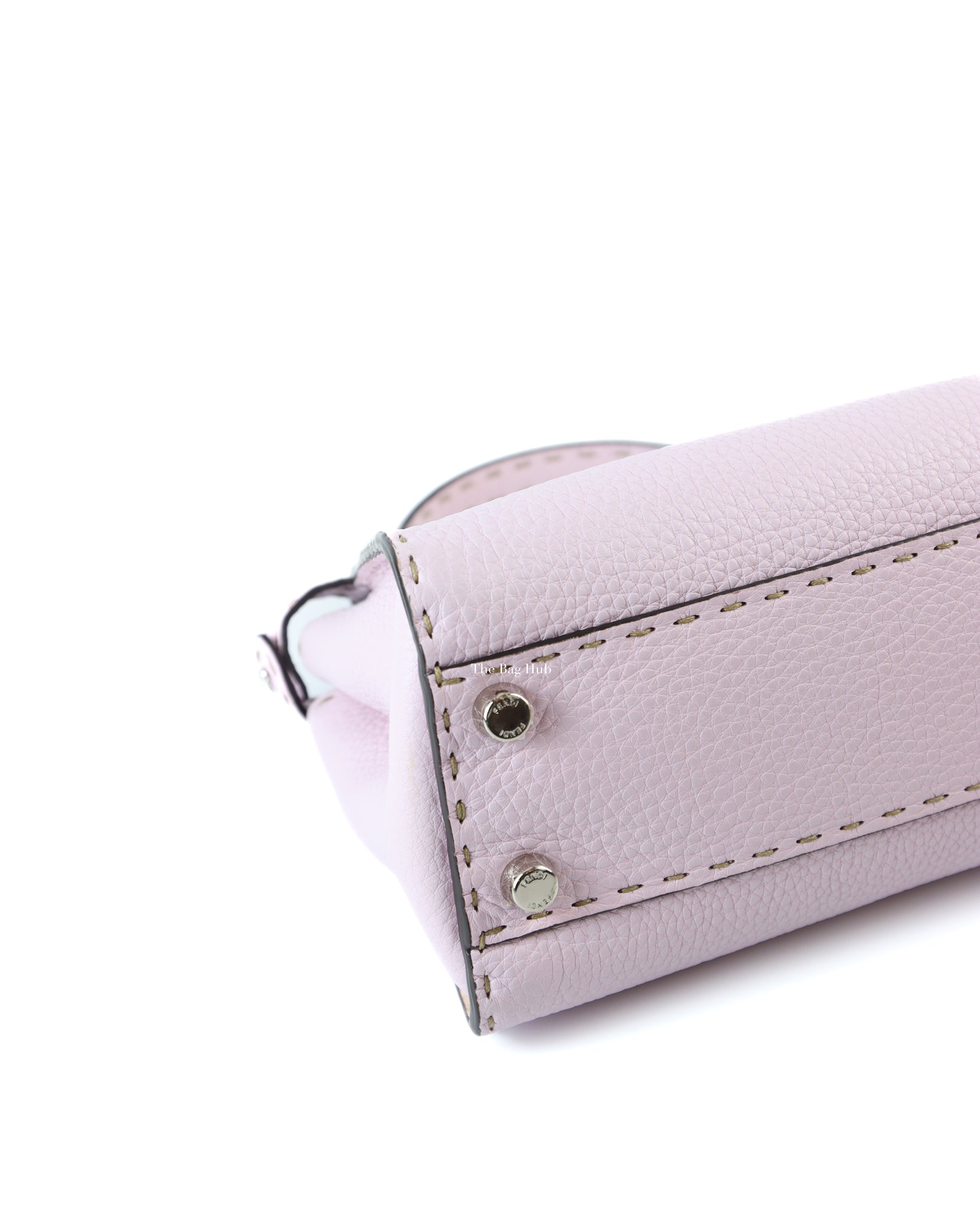 Fendi Anemone Mini Selleria Peekaboo Bag with Free Strap You-7