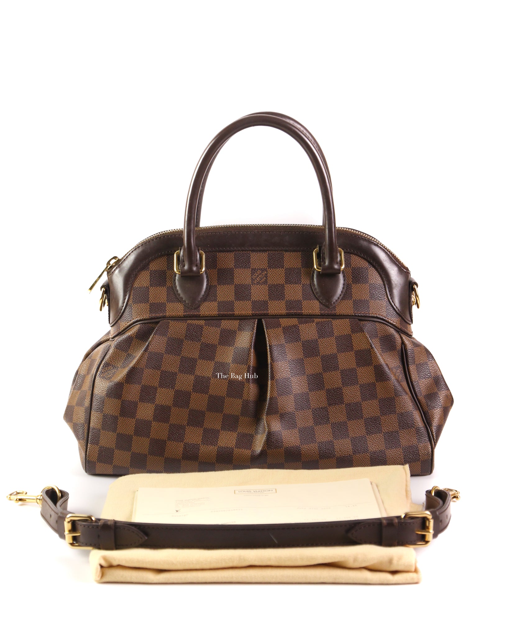 Louis Vuitton Damiere Ebene Canvas Trevi PM Bag-14