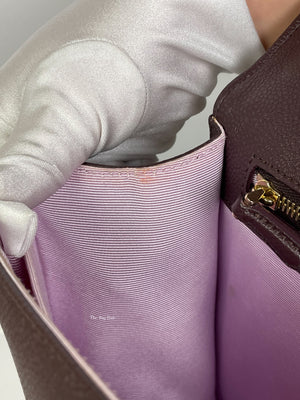 Dior Bordeaux Medium Diorama Flap Bag