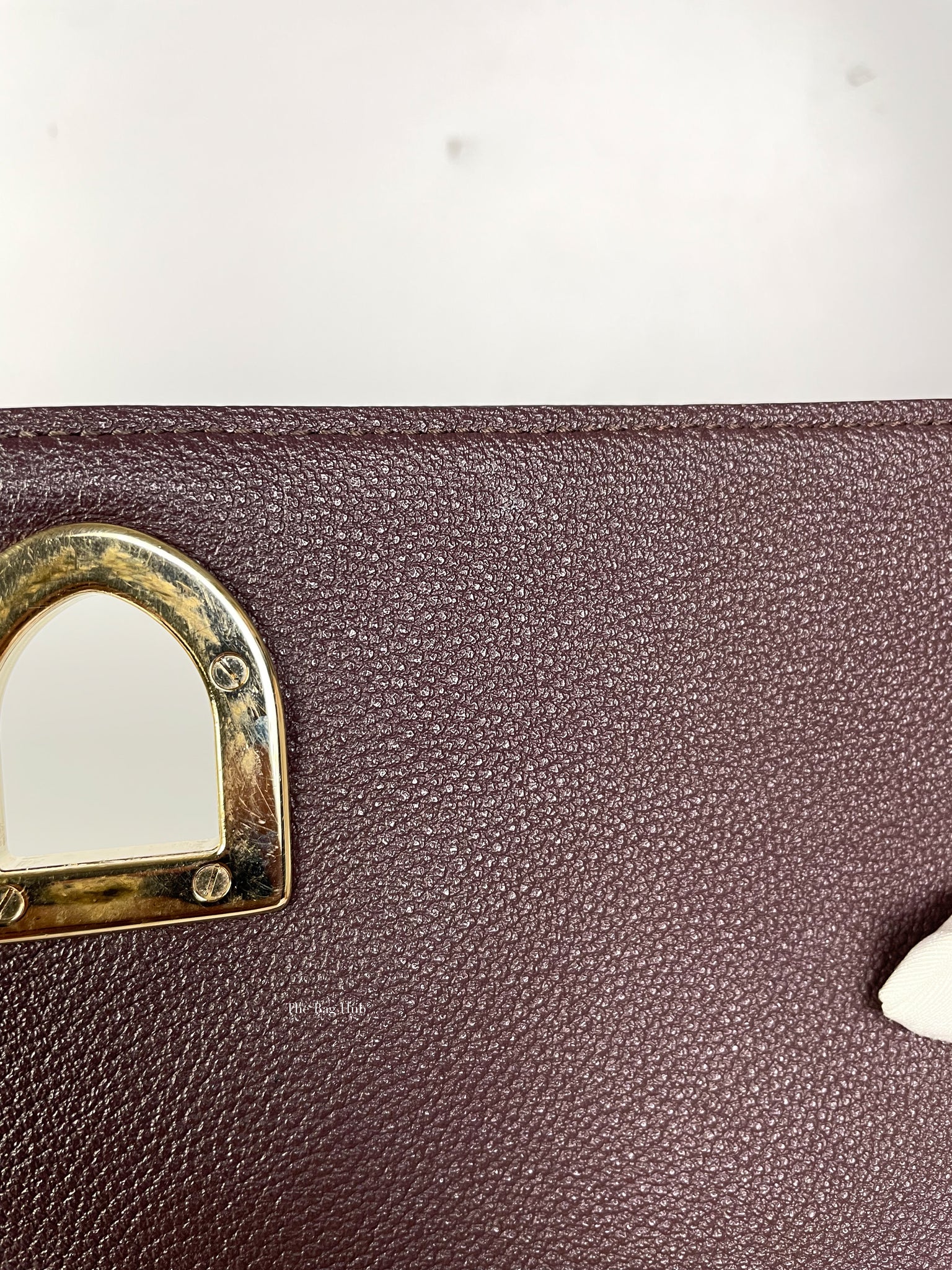 Dior Bordeaux Large Diorama Flap Bag