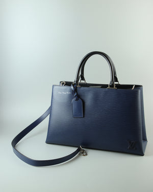 Louis Vuitton Indigo Epi Kleber MM Bag-1