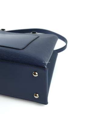 Louis Vuitton Indigo Epi Kleber MM Bag-10