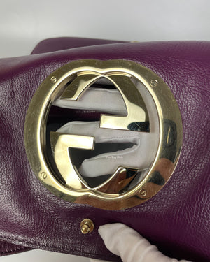 Gucci Rare Plum Blondie Shoulder Bag-17