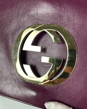 Gucci Rare Plum Blondie Shoulder Bag-18
