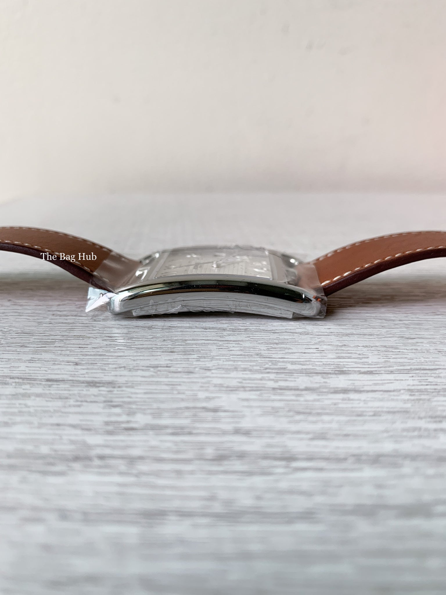 Hermes Natural Barenia Cape Cod Double Tour Watch-8
