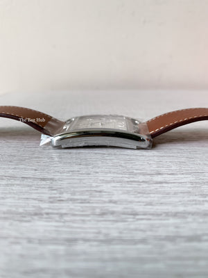 Hermes Natural Barenia Cape Cod Double Tour Watch-8