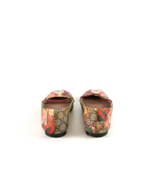Gucci Blooms GG Supreme Ballet Flats Size 38-7