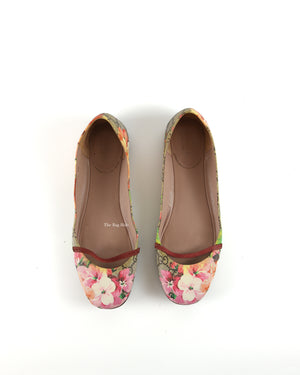 Gucci Blooms GG Supreme Ballet Flats Size 38-4