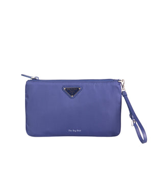 Prada Blue Tessuto Pouch 1NH545 - 2