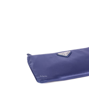 Prada Blue Tessuto Pouch 1NH545 - 7
