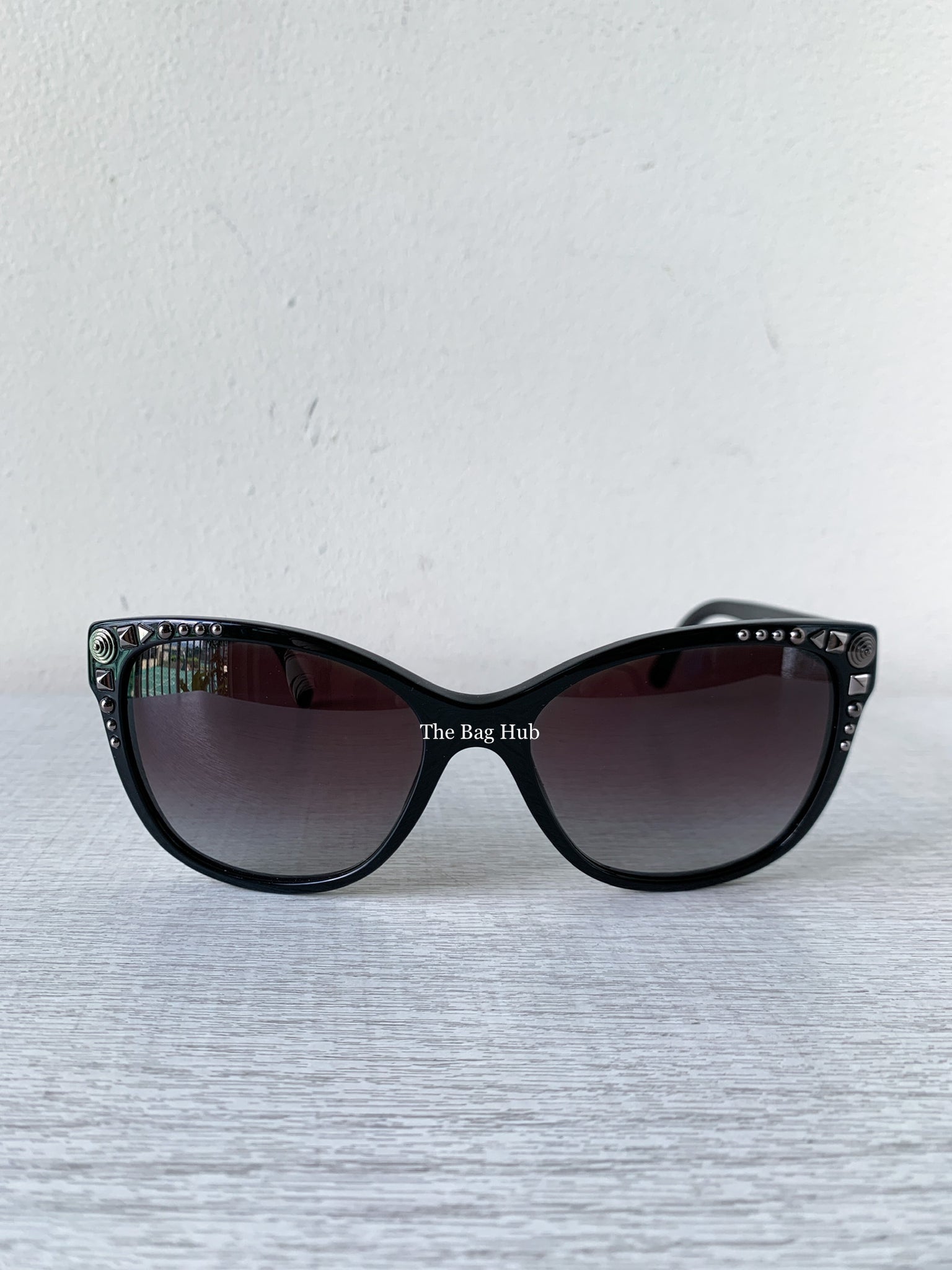 Versace Black Stud Lady Gaga Sunglasses 4270-3