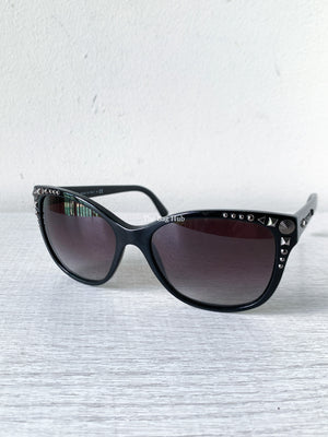 Versace Black Stud Lady Gaga Sunglasses 4270-2
