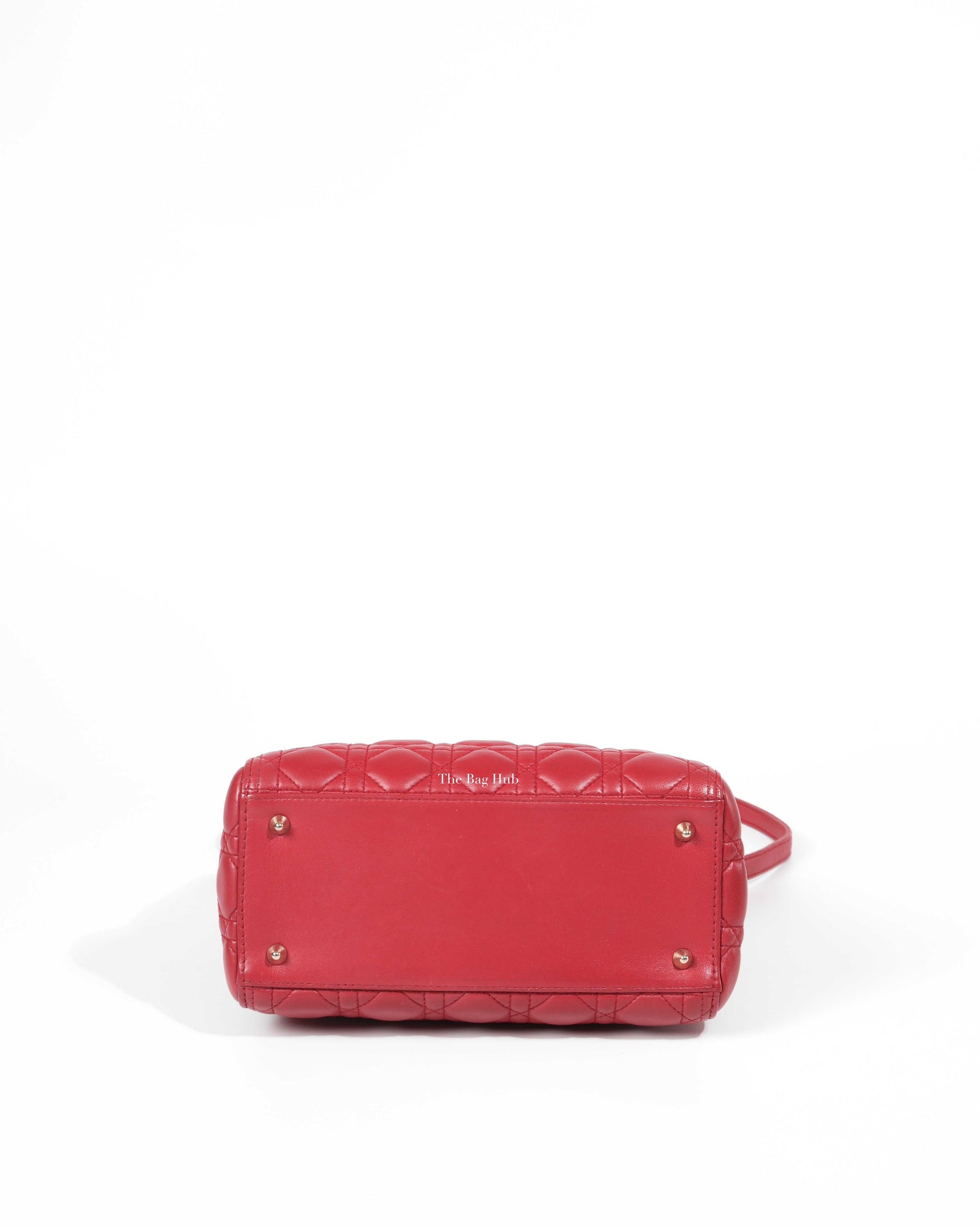 Dior Red Lady Dior Small Bag