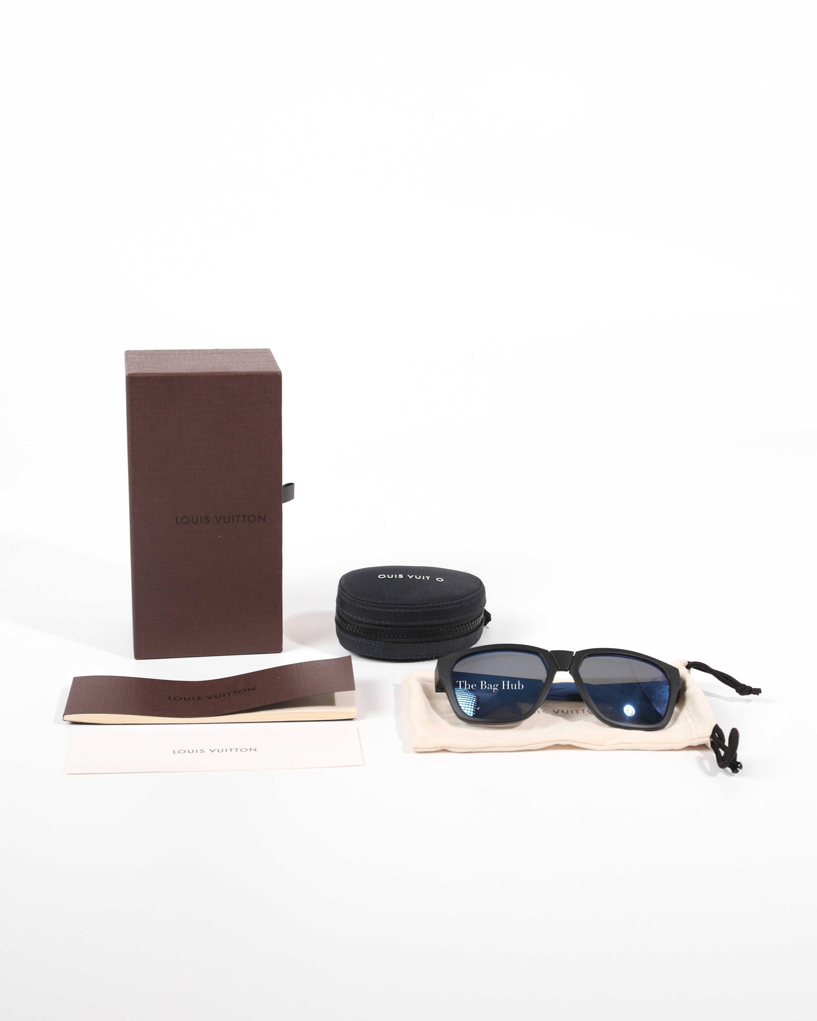 Louis Vuitton Blue/Black Gradient Z0745W Charlotte Sunglasses at