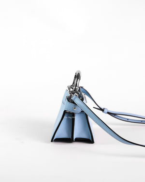 Fendi Light Blue Nano Peekaboo Bag-5