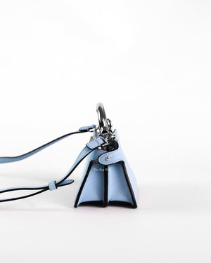 Fendi Light Blue Nano Peekaboo Bag-6