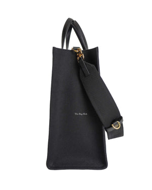 Givenchy Black Canvas Rainbow Medium G Tote Shopping Bag