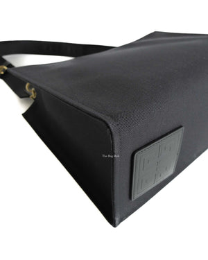 Givenchy Black Canvas Rainbow Medium G Tote Shopping Bag